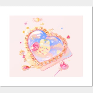 Heart Pendant Posters and Art